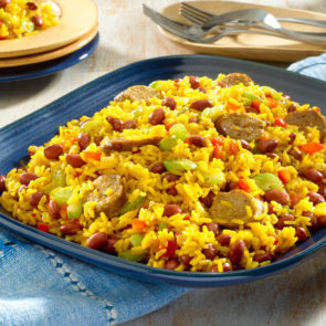 Rice with Saffron and Sausages