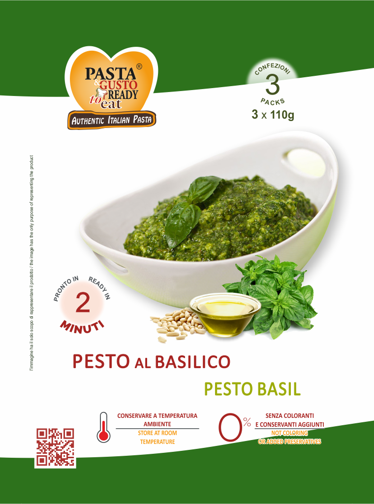 Pesto al Basilico pronto in soli 2 minuti. www.fuorifrigo.com