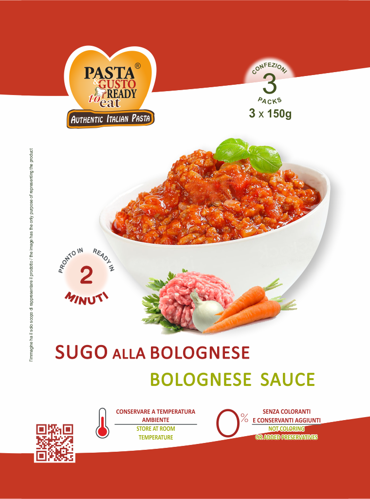 Sugo alla bolognese pronto in soli 2 minuti. www.fuorifrigo.com